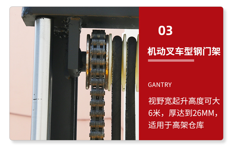 橫臥圓柱體電動旋轉(zhuǎn)夾抱叉車